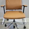 open up Drehstuhl Leder braun – Bild 4