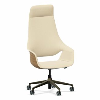 Bürostuhl_se:mission_Polster_innen_creme_Polster_hinten_leder_creme_außenblende_holz_vorne