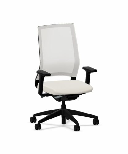 Bürostuhl_Quarterback _2_ mit Membranrücken_Farbe_weiß_Gestellfarbe_schwarz_titelbild