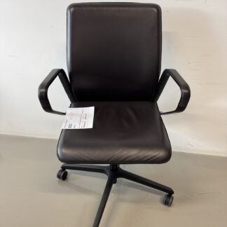 se:line Konferenzsessel Leder Braun