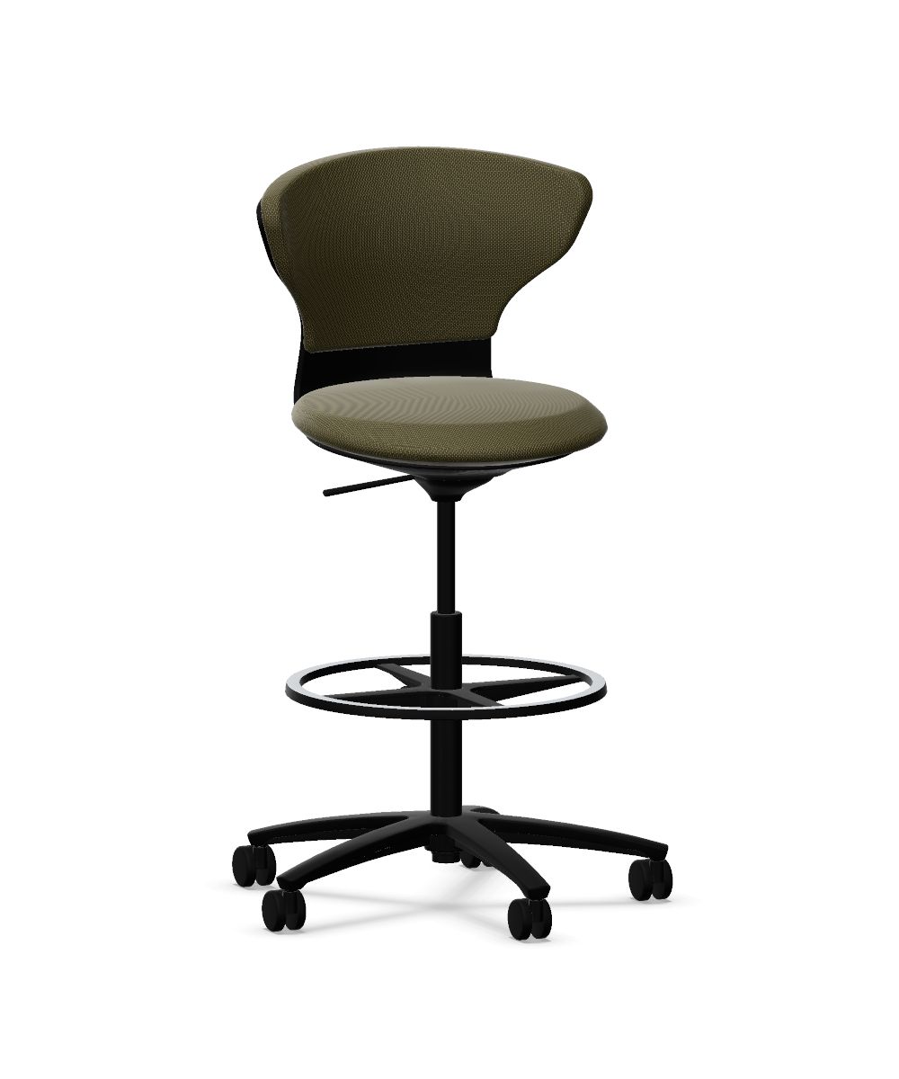 turn around high desk chair